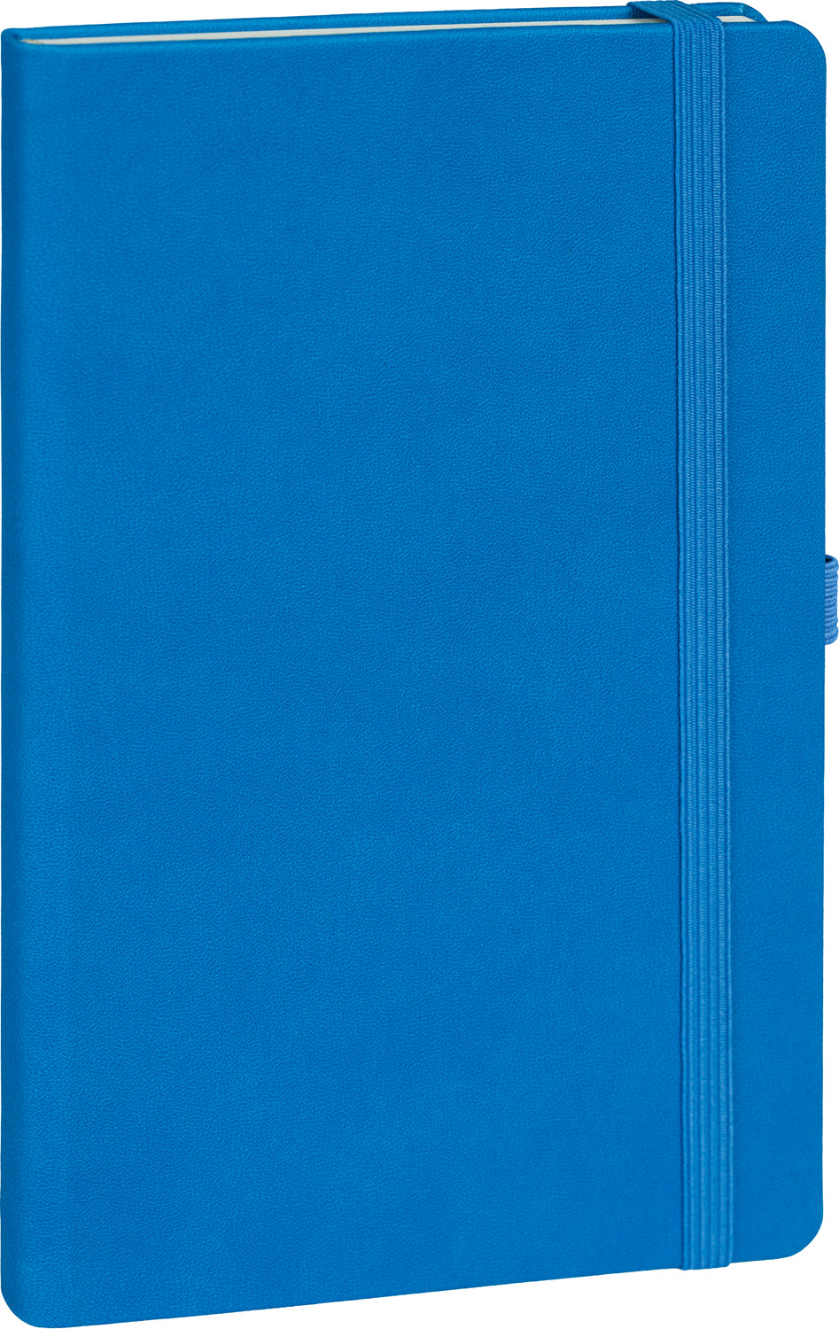 Kék jegyzetfüzet, vonalas, 13 × 21 cm