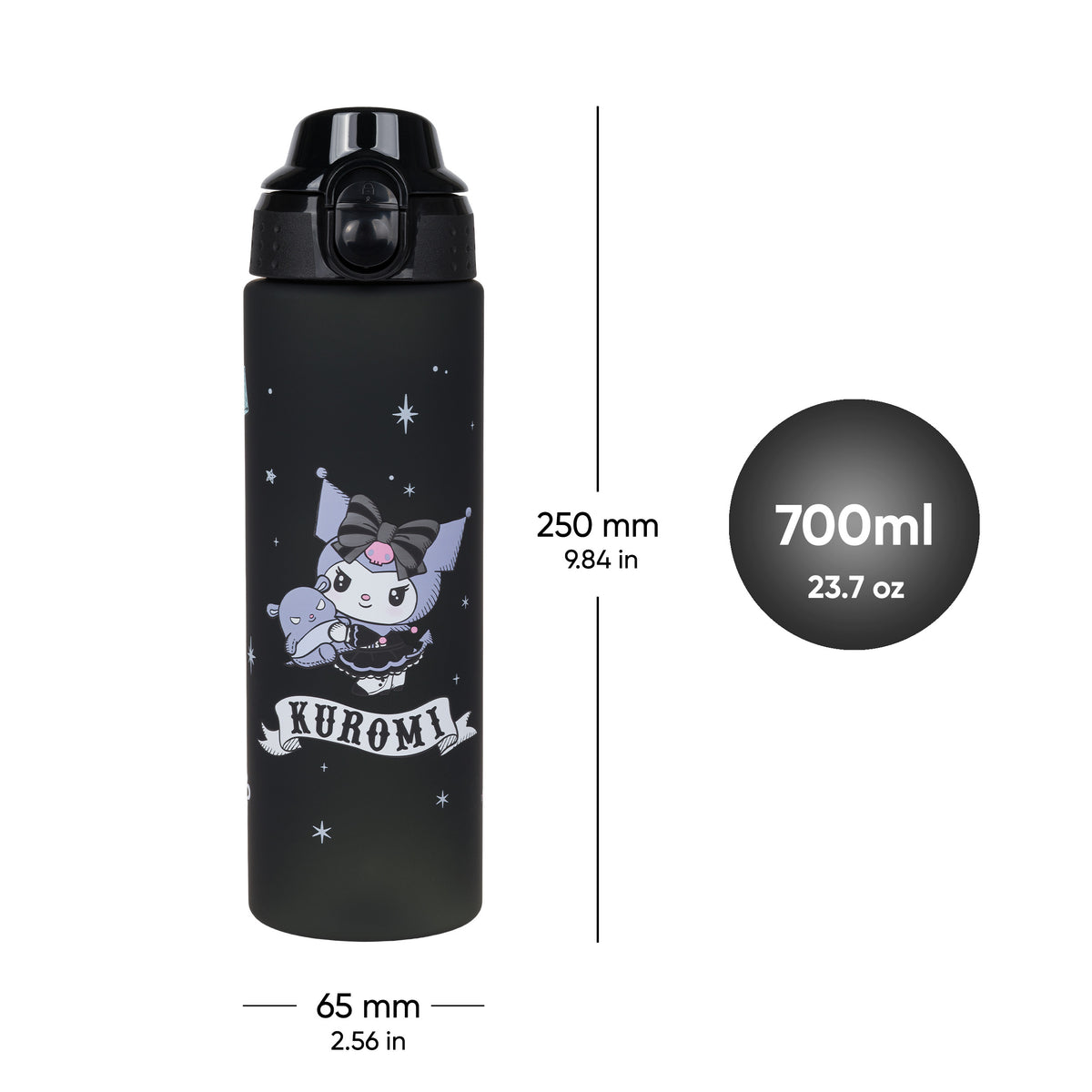 Tritán palack, Kuromi Fortune Dream, 700 ml