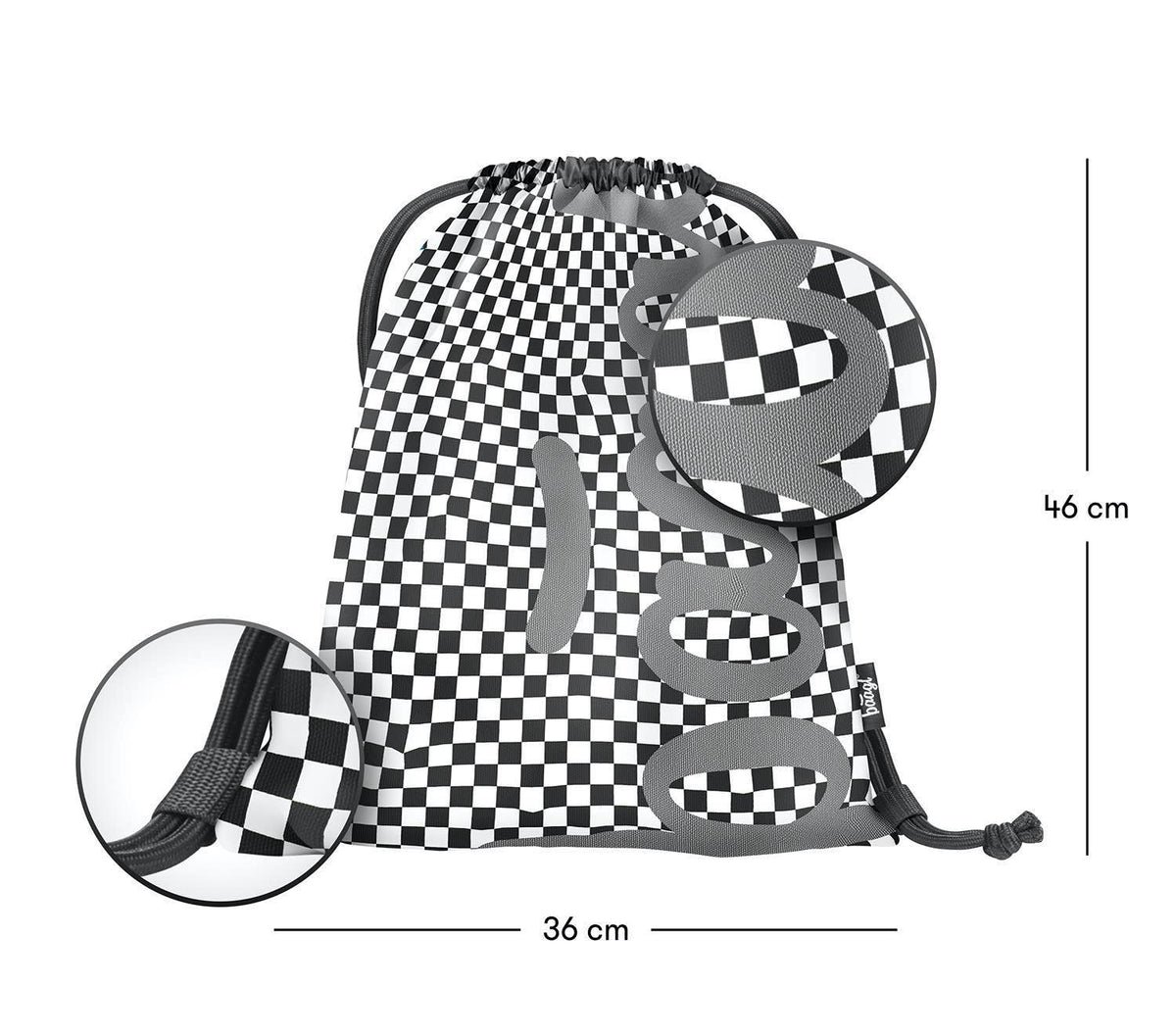 Skate Checked - Pattern tornazsák
