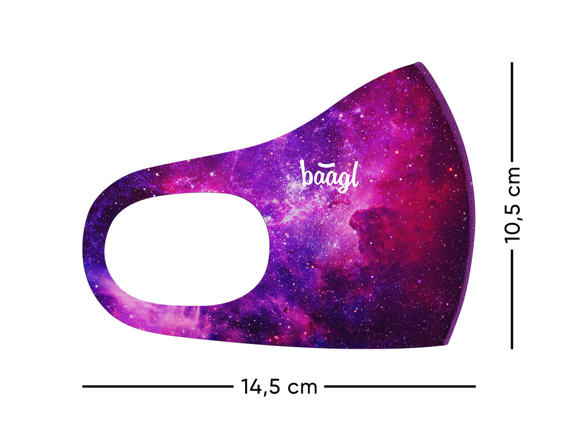 Antibakteriális arcmaszk Galaxy - gyerekeknek