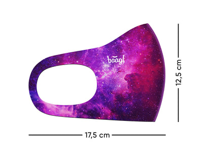 Antibakteriális arcmaszk - felnőtteknek, Galaxy