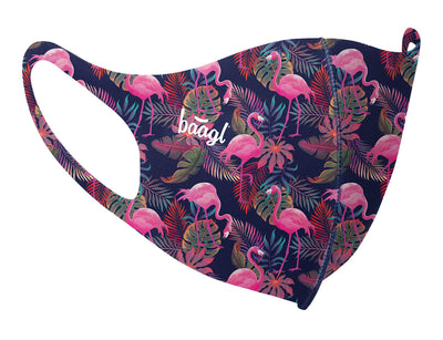 Antibakteriális arcmaszk - felnőtteknek, Flamingo