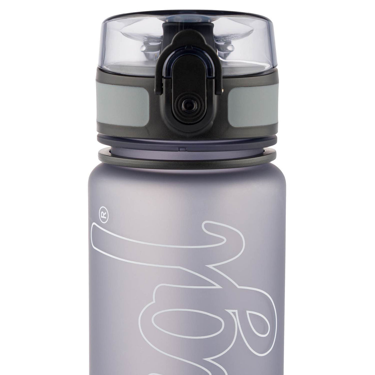 Tritan kulacs, szürke logóval, 500 ml