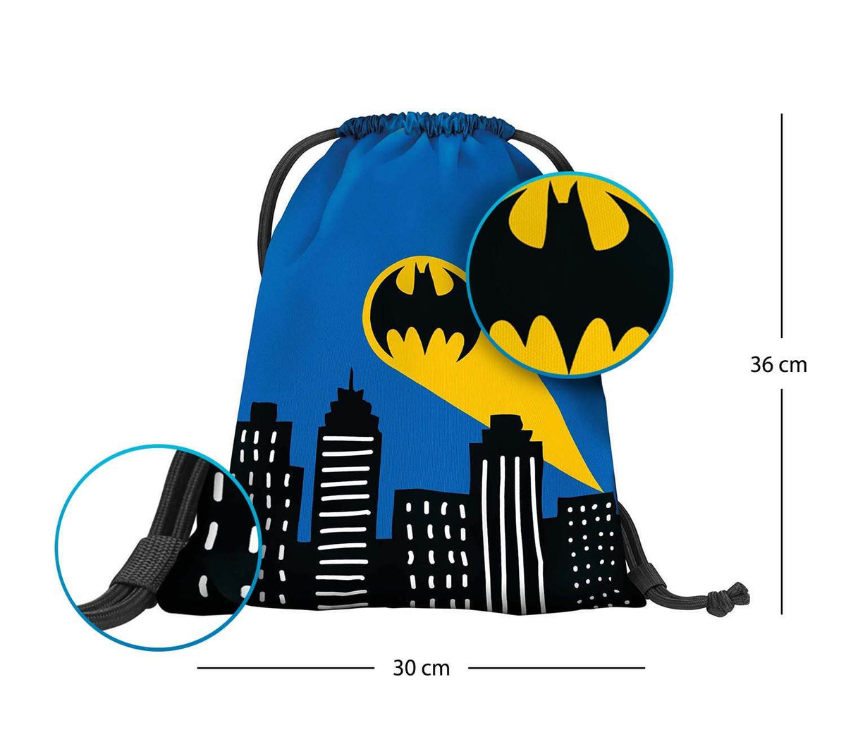 Batman Blue Light óvodai tornazsák