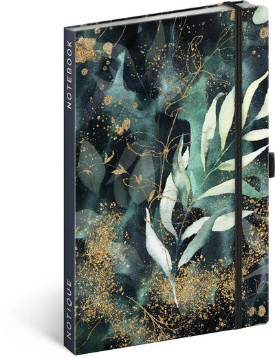 Eucalyptus füzet, vonalas, 13 × 21 cm