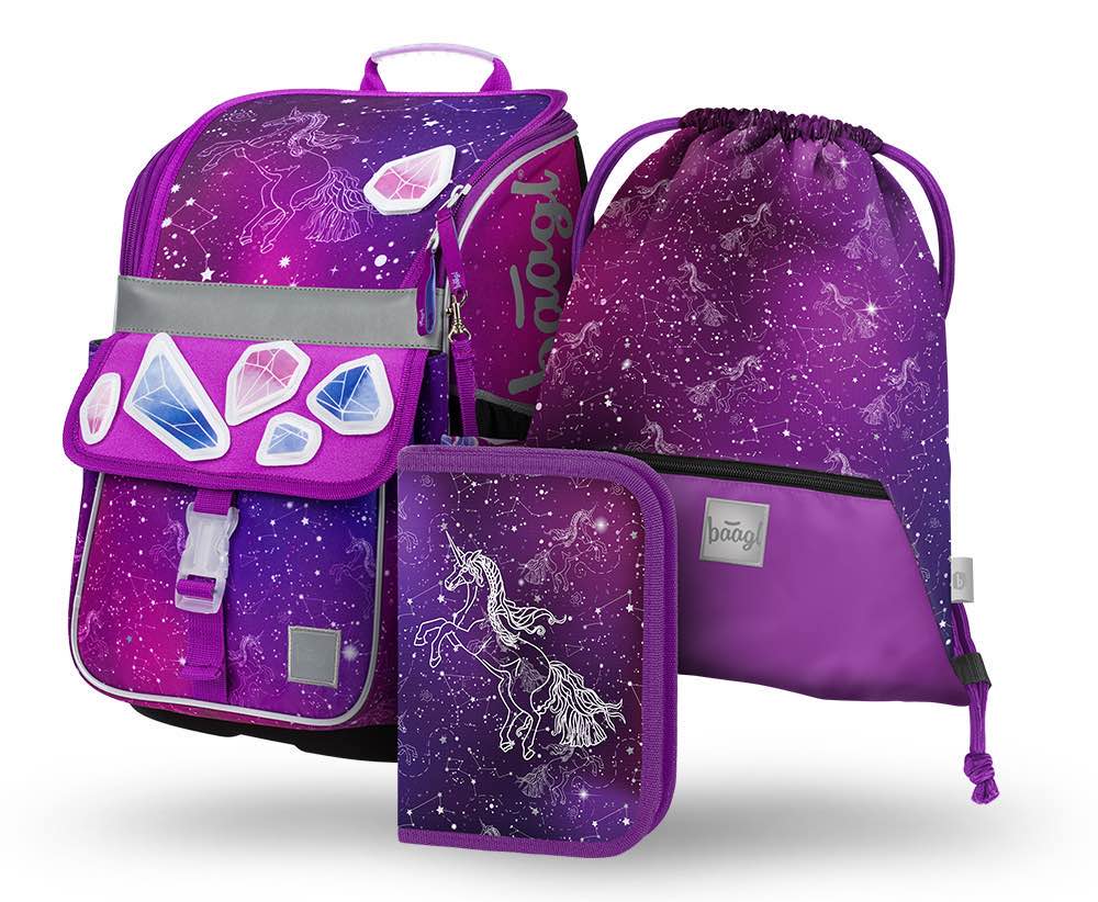 Zippy Unicorn Universe iskolatáska-szett