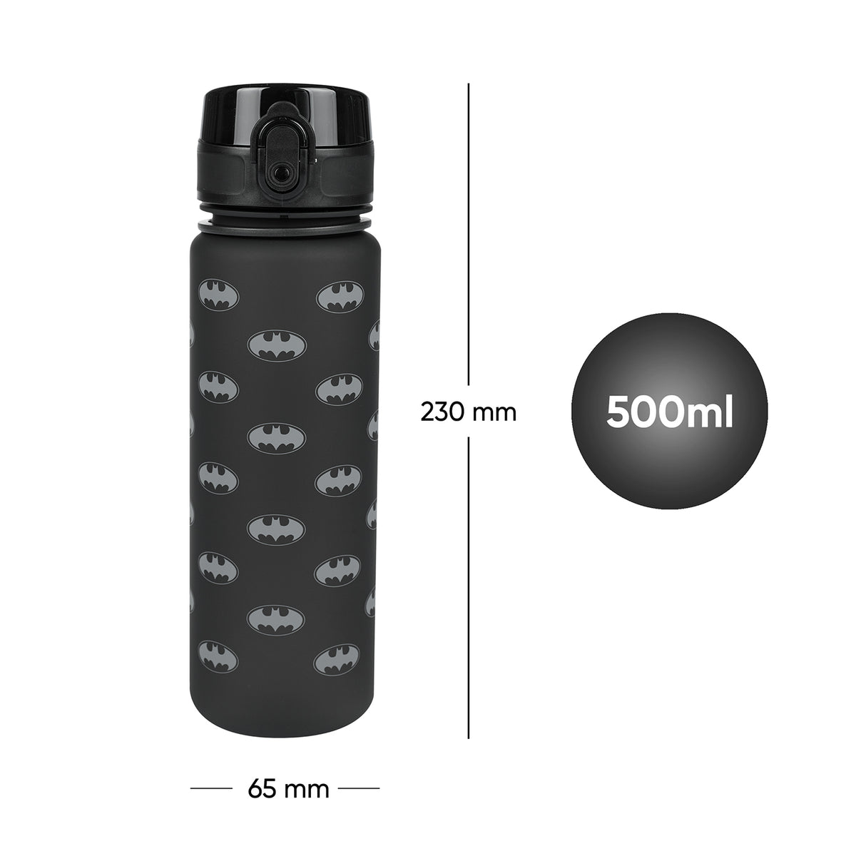 Tritan kulacs - Batman logó, 500 ml