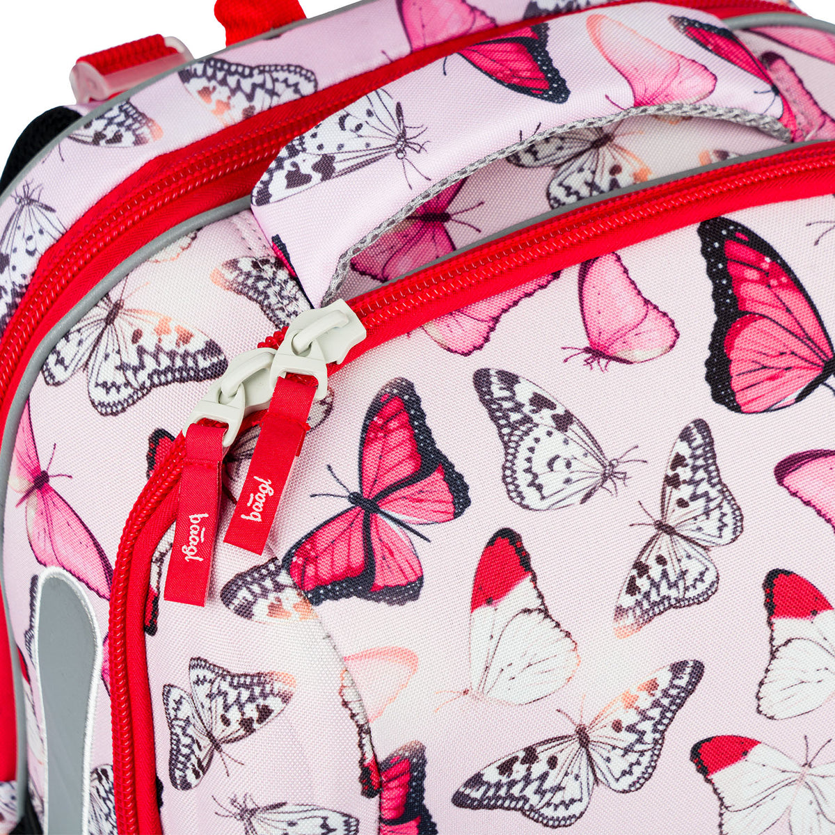 Shelly Red Butterfly iskolatáska