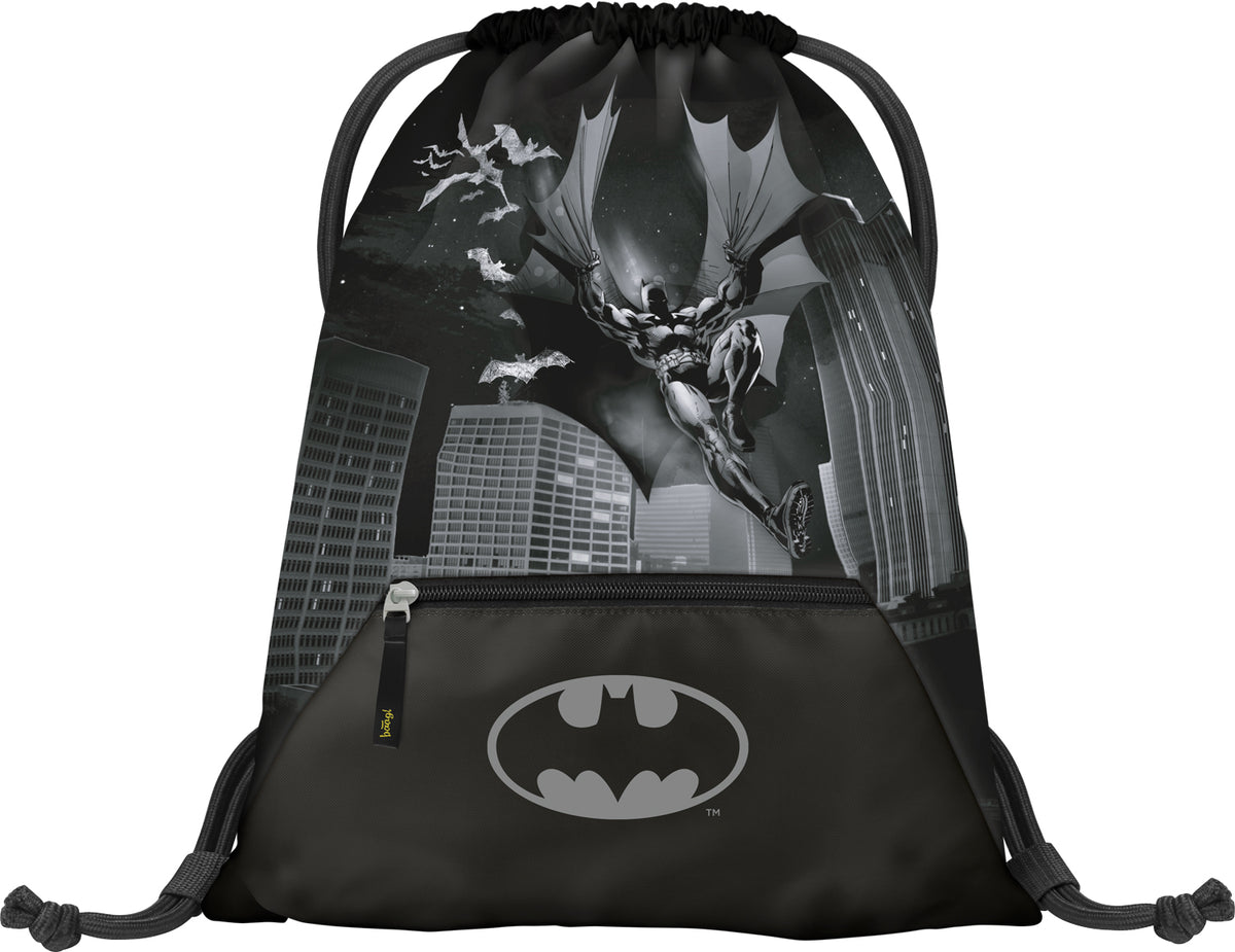 Tornazsák cipzáras zsebbel, Batman Sötét város
