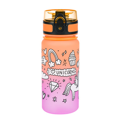 Tritan kulacs - színátmenetes unikornis, 350 ml