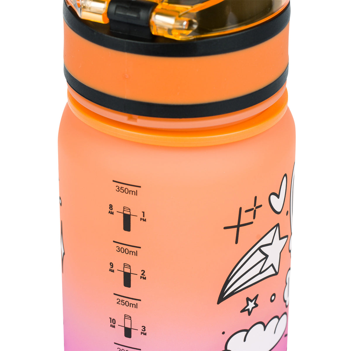 Tritan kulacs - színátmenetes unikornis, 350 ml