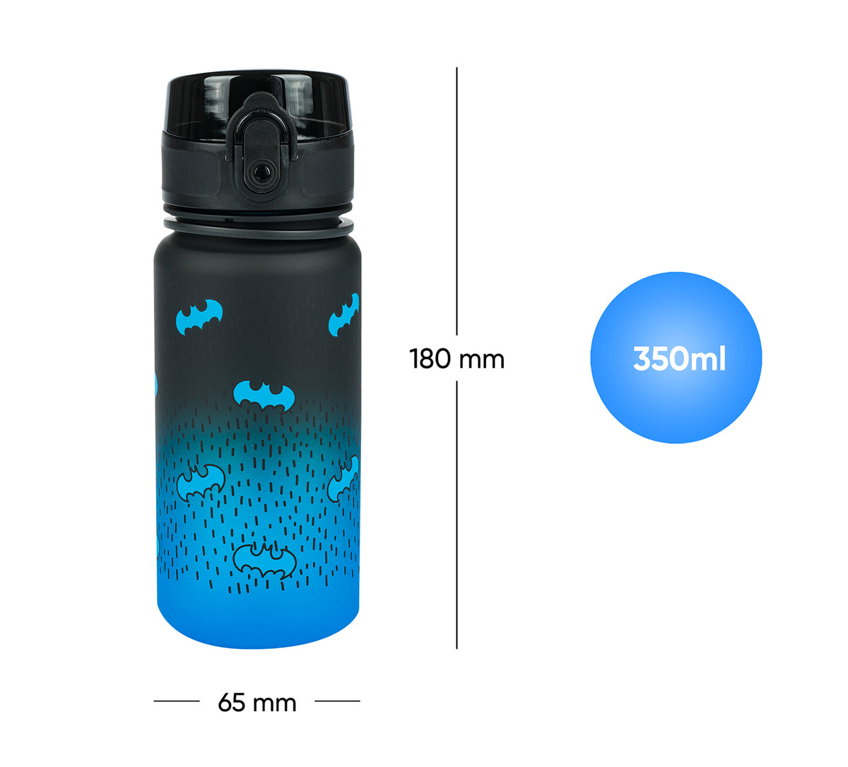 Tritan kulacs Gradient Batman Blue, 350m