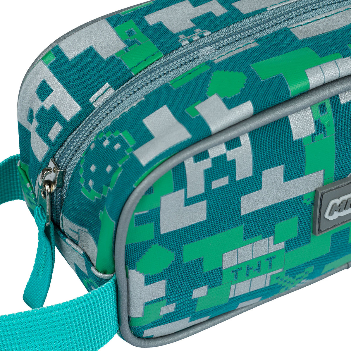 MINECRAFT tolltartó - Ezüst Creeper