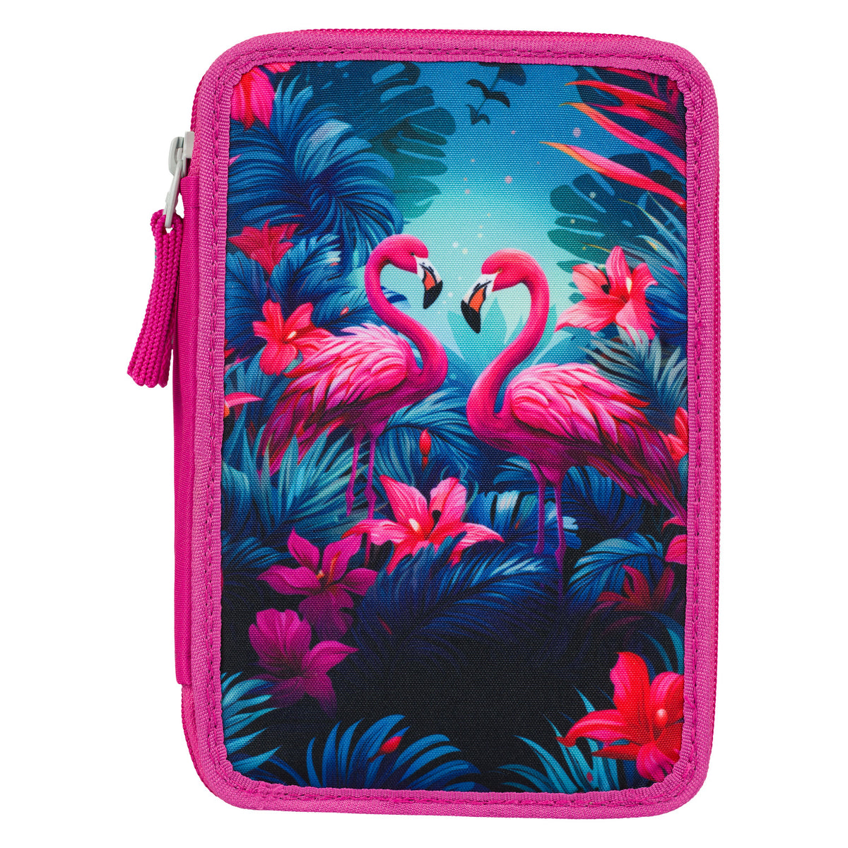 Flamingos háromszintes tolltartó