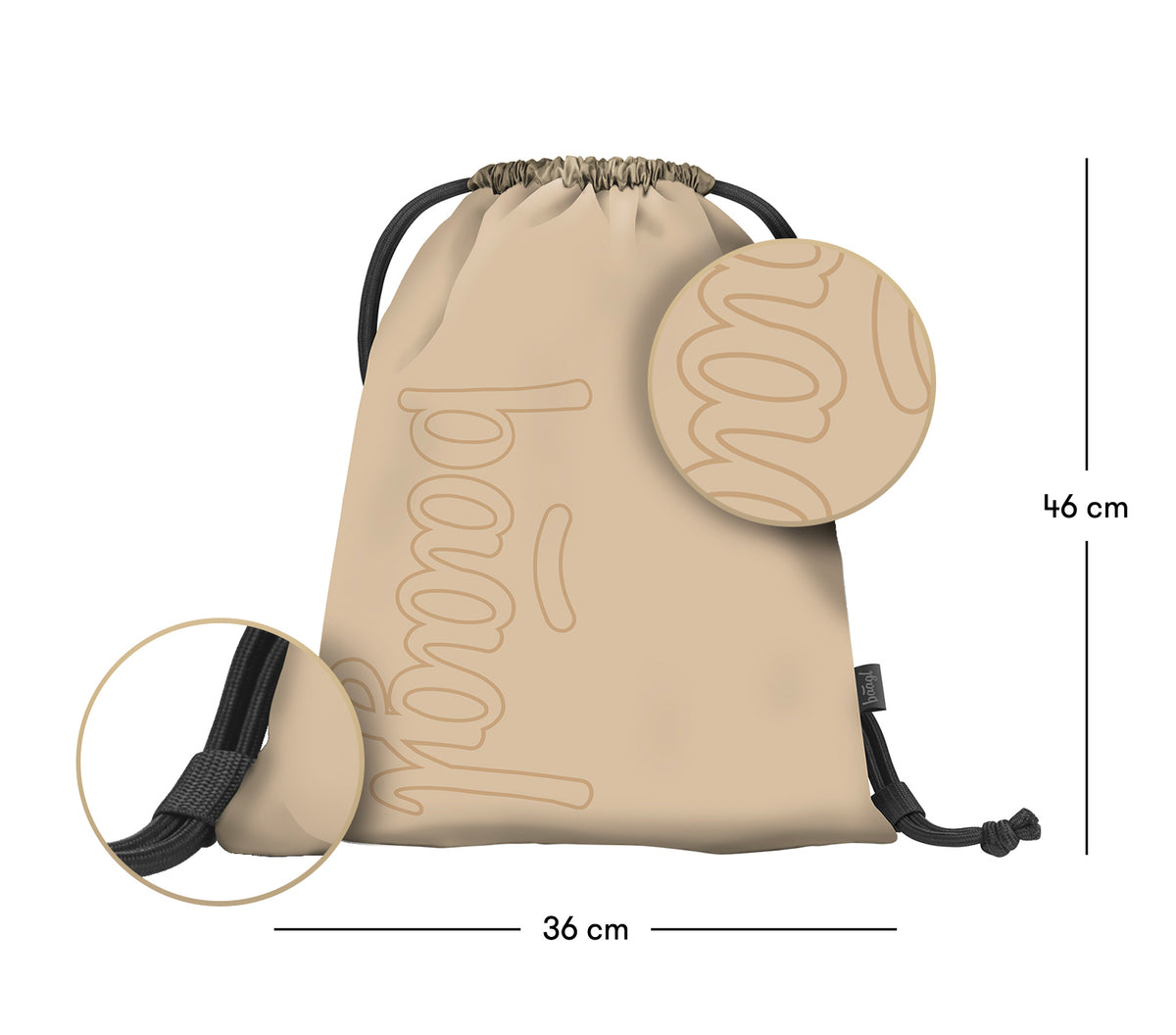 Tornazsák Beige