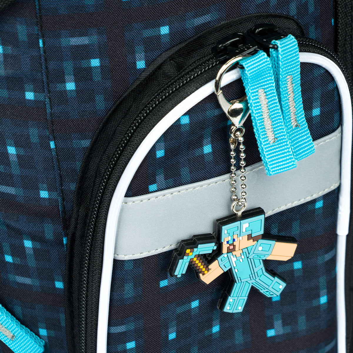 Ergo Minecraft Blue Axe iskolatáska