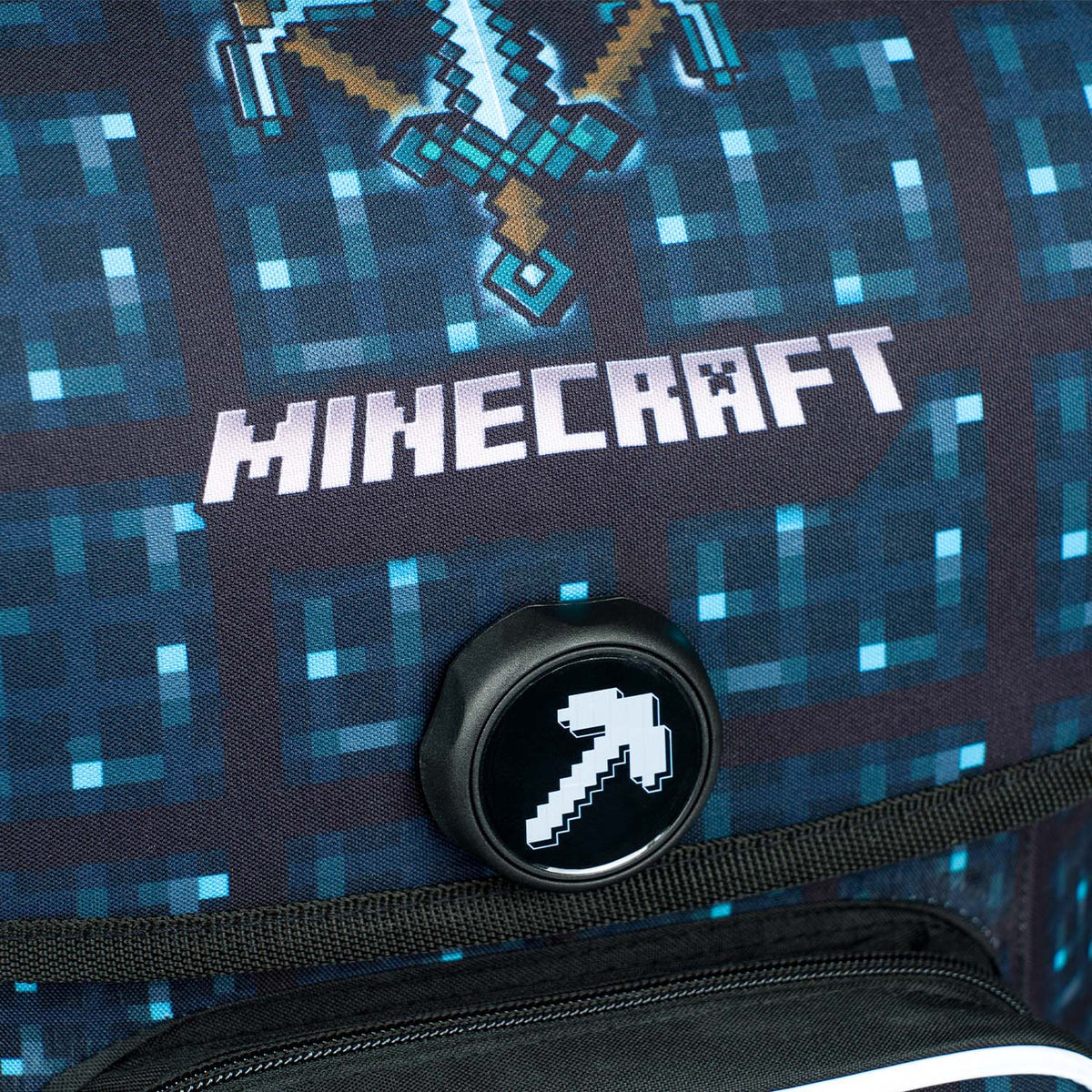 Ergo Minecraft Blue Axe iskolatáska