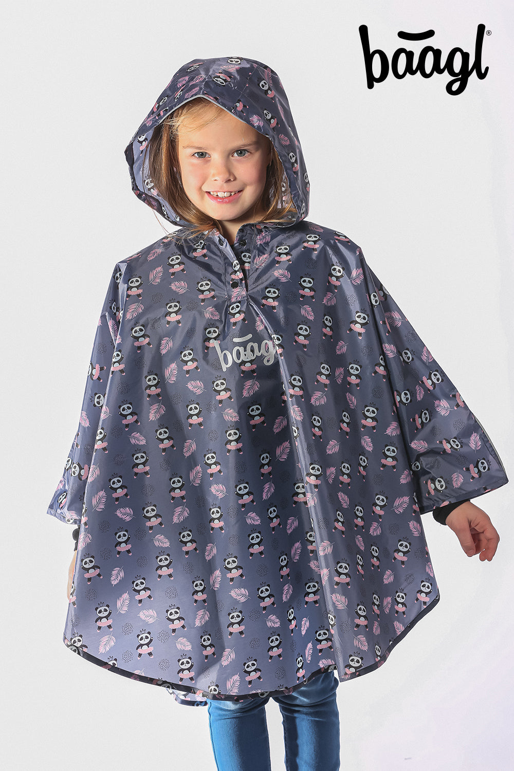 Outdoor esőponcsó Panda XS méret (90 -110 cm)