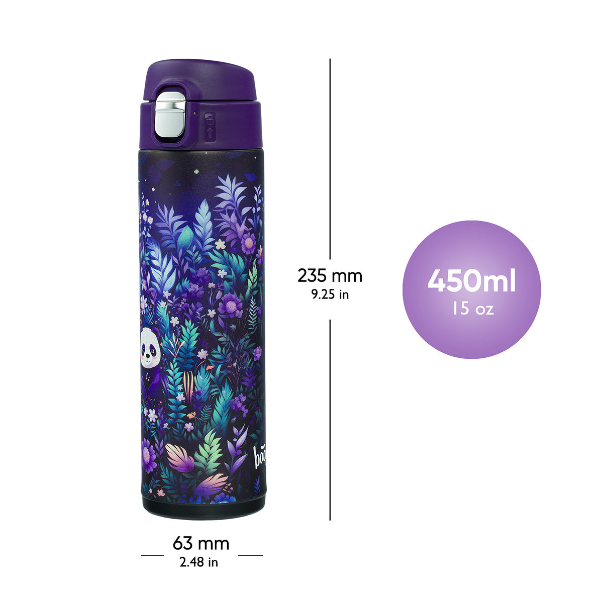 Termosz Jungle Panda, 450 ml