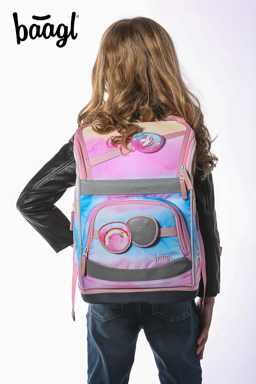 Zippy Plus Rainbow Unicorn iskolatáska