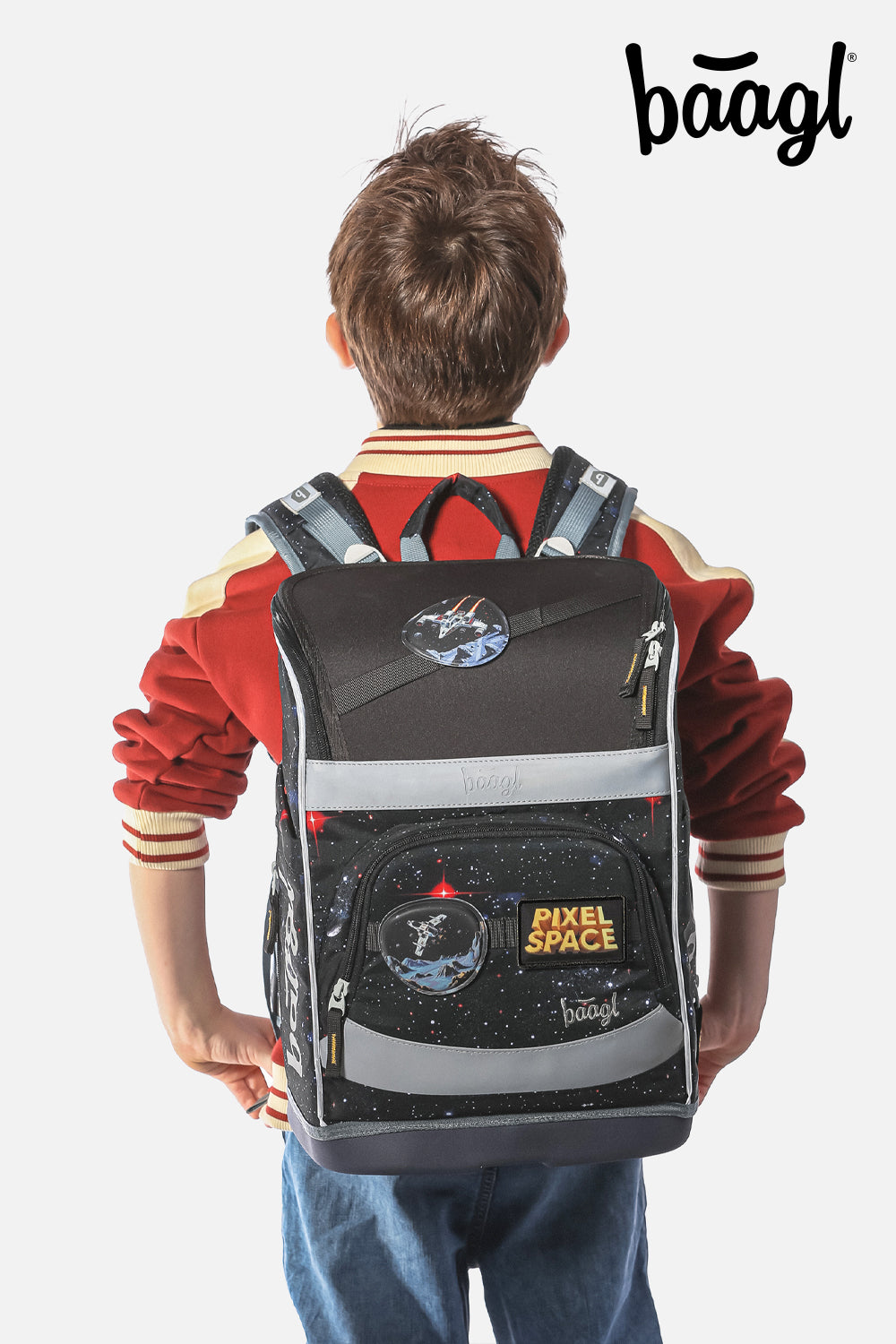 Zippy Plus Pixel Space iskolatáska
