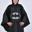 Batman logós kültéri esőponcsó, M méret (130 -150 cm)