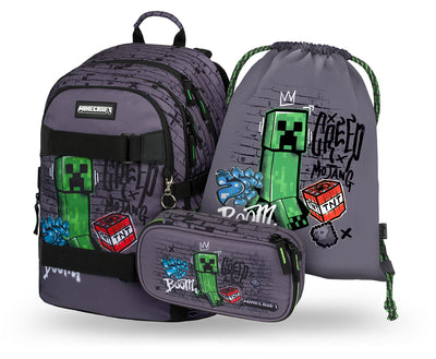Iskolai szett Skate Minecraft TNT