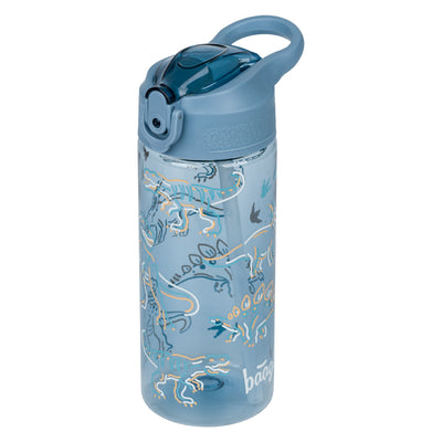 Tritan kulacs szívószállal, dinoszauruszos, 500 ml
