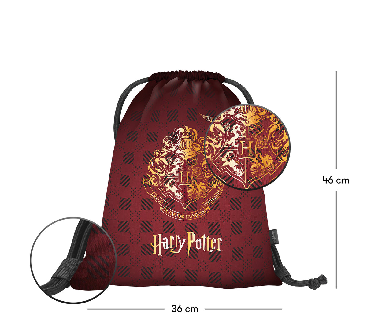 Skate iskolai szett, Harry Potter, Hogwarts Burgundy