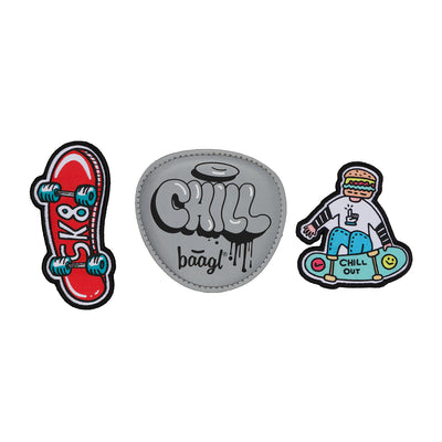 Baaglies felvarrók 3 db Chill Skate Sk8