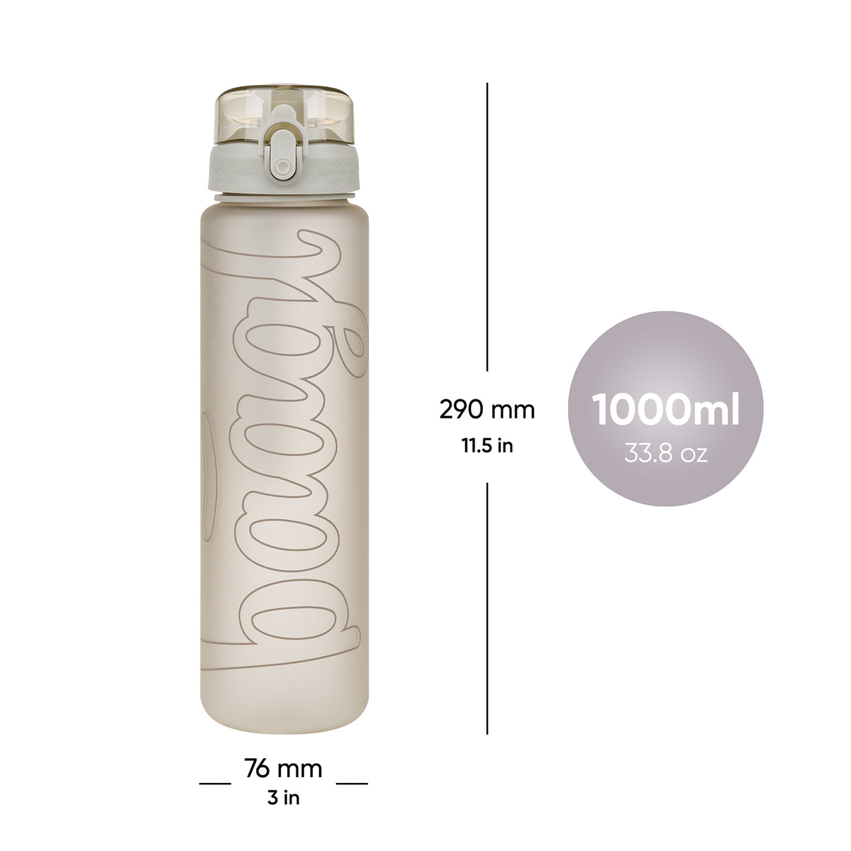 Tritan kulacs Mist, 1000 ml