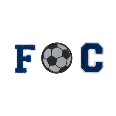 Baaglies felvarrók 3 db FC futball