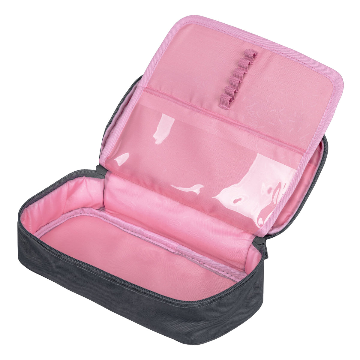 Iskolai tolltartó Logo pink
