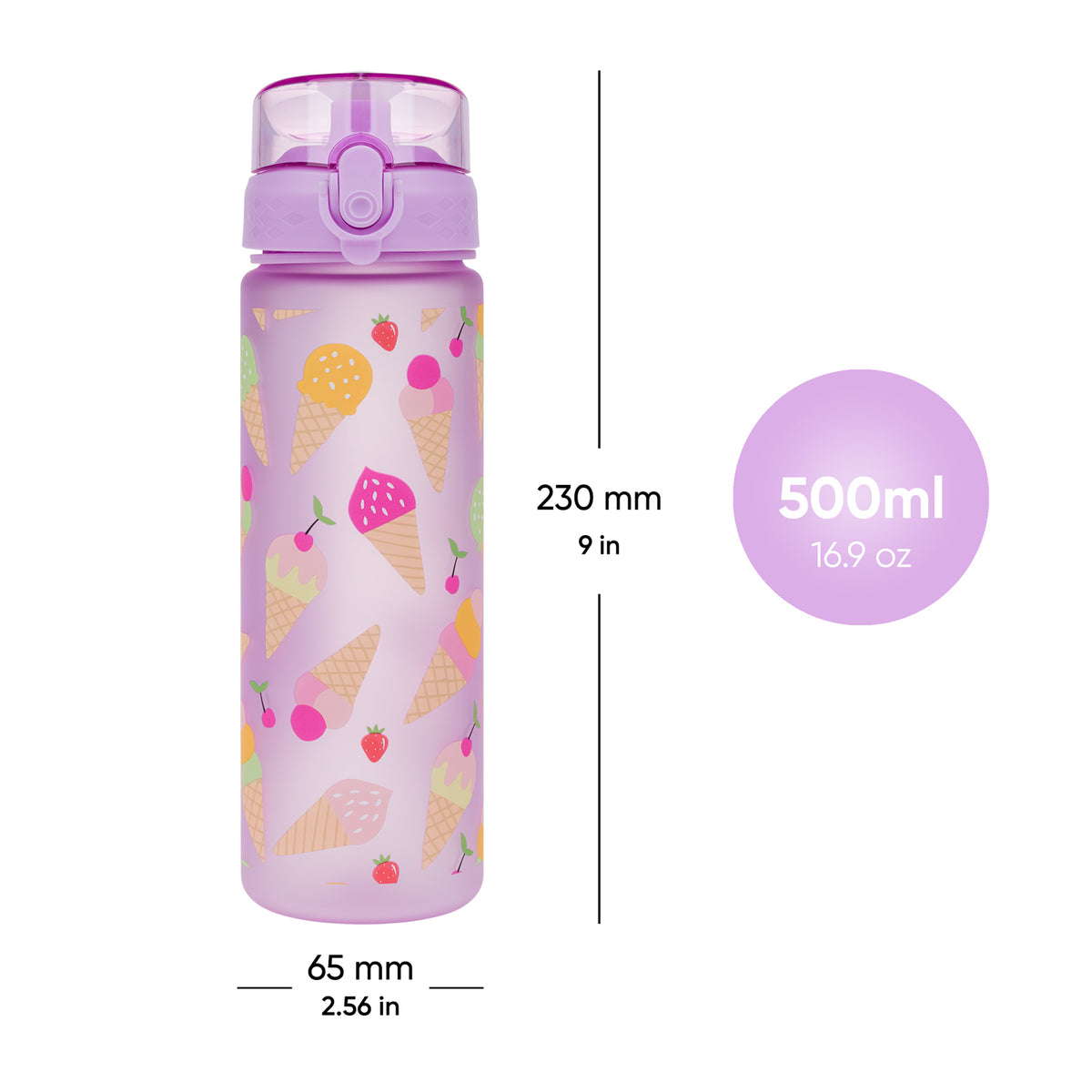 Tritan kulacs Lavender, 500 ml