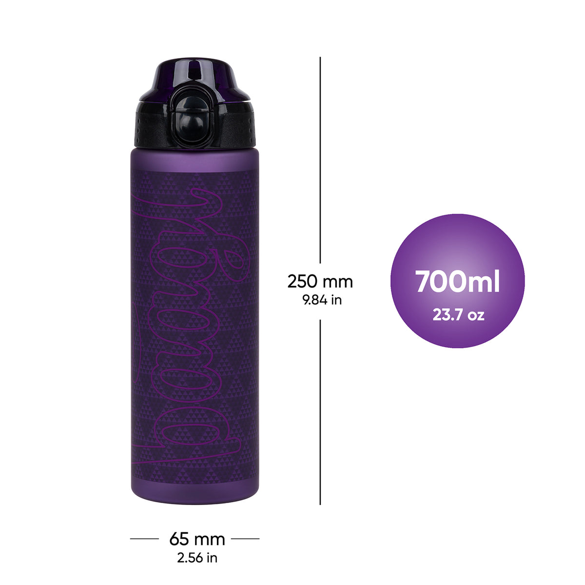 Tritan kulacs Plum, 700 ml