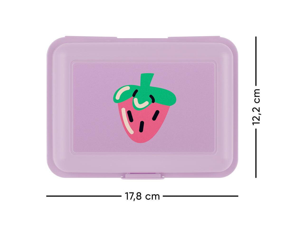 Levender Strawberry uzsonnásdoboz