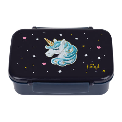 Rekeszes uzsonnásdoboz Unicorn Gold