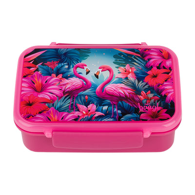 Rekeszes uzsonnásdoboz Flamingo