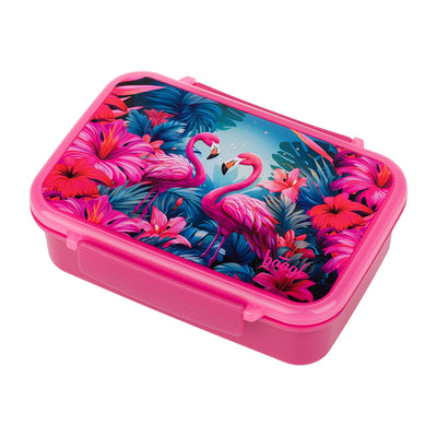 Rekeszes uzsonnásdoboz Flamingo
