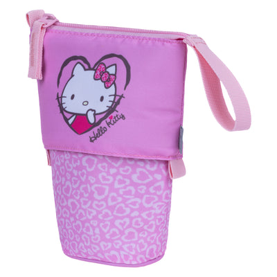 Felnyitható tolltartó Hello Kitty Sweet Leopard