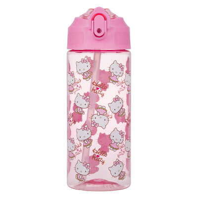 Tritán palack szívószállal, Hello Kitty Sweet Leopard, 500 ml