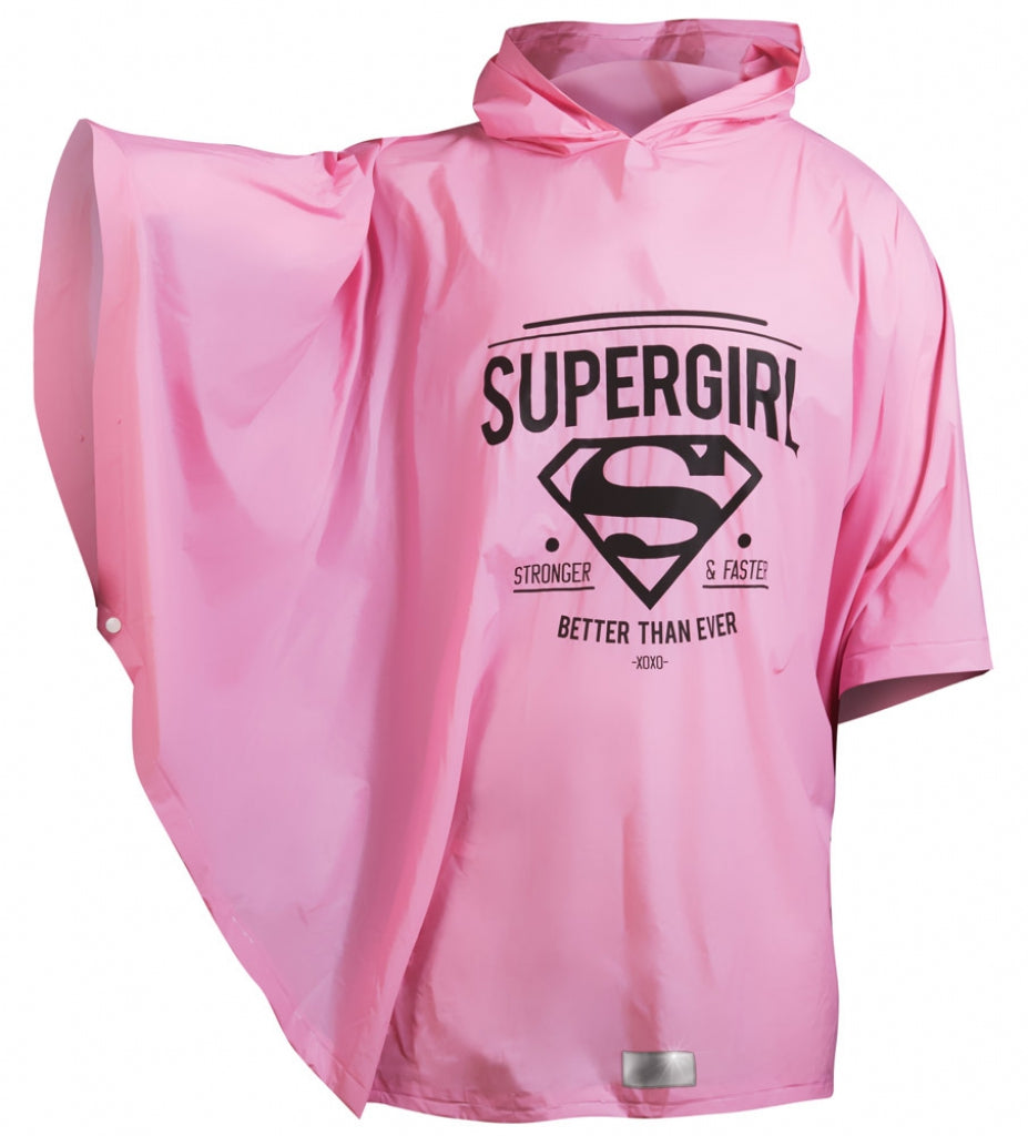 Nagyméretű hátizsák esőponcsóval Supergirl – STAY CALM