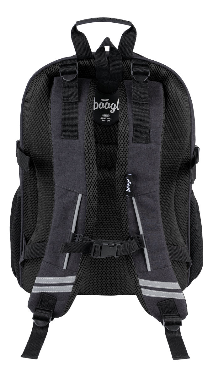 Iskolai hátizsák Logo Black