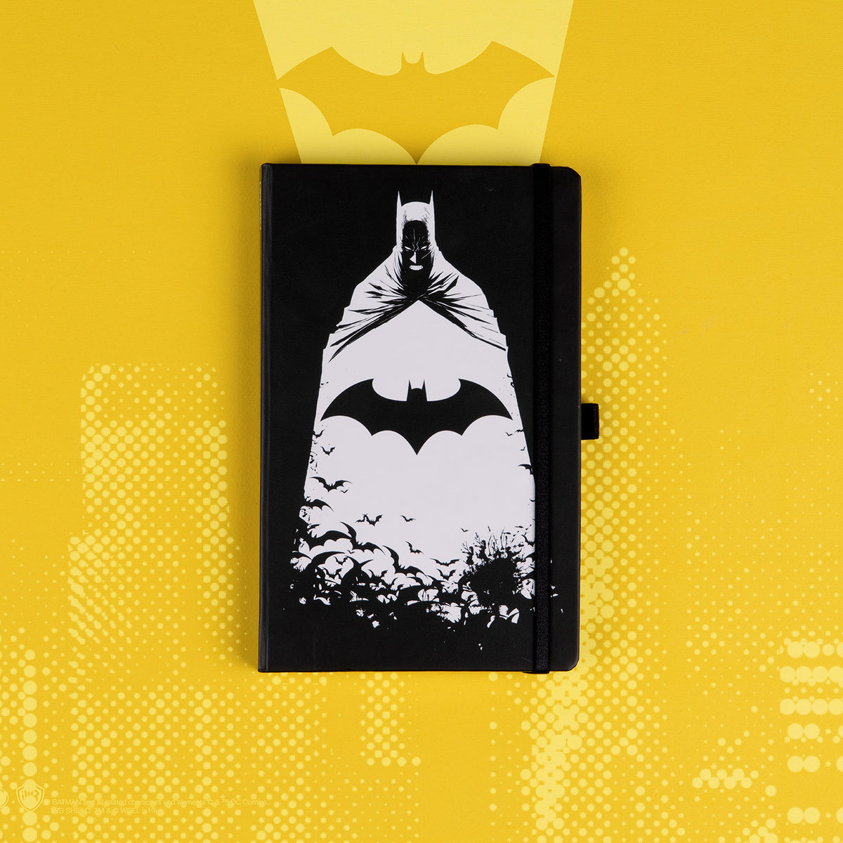 Batman jegyzetfüzet, vonalas, 13 × 21 cm