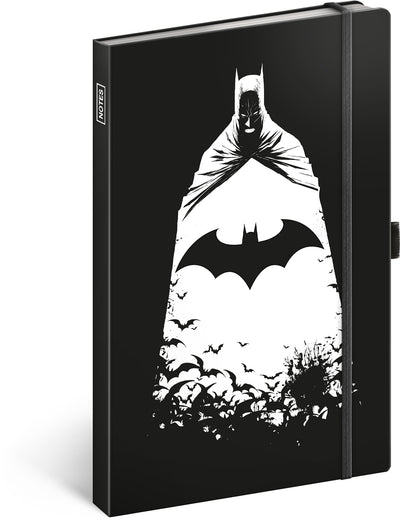 Batman jegyzetfüzet, vonalas, 13 × 21 cm