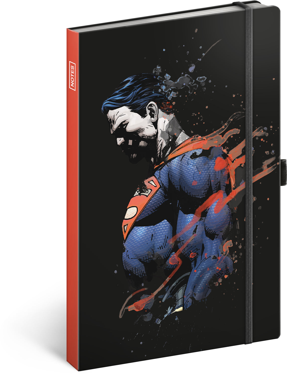 Superman jegyzetfüzet, vonalas, 13 × 21 cm