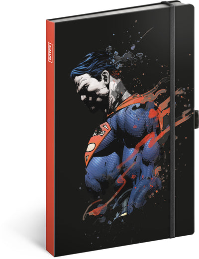 Superman jegyzetfüzet, vonalas, 13 × 21 cm