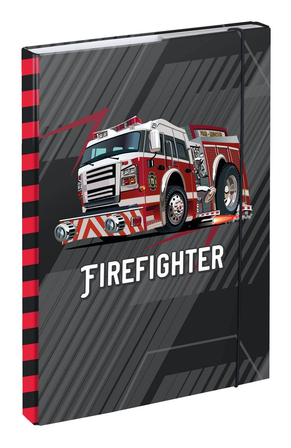 A4-es füzetdoboz Firetruck