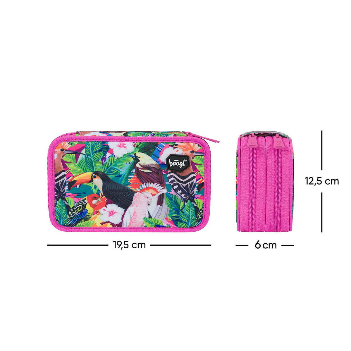 Kétszintes tolltartó Toucan