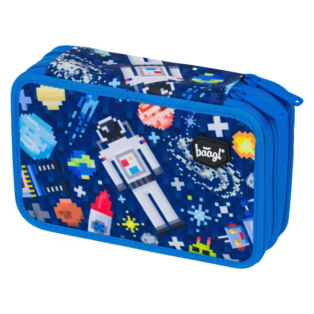 Kétrészes tolltartó Space Game